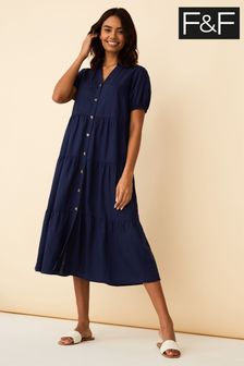 F&F Lily Blue Dress (A89352) | €32