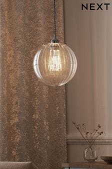 Clear Bourton Easy Fit Pendant Lamp Shade