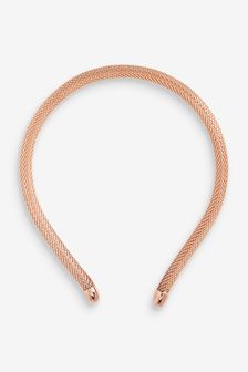 玫瑰金色 - 網眼圓管頭箍 (A89737) | HK$73