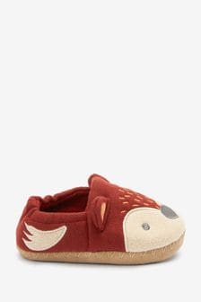 Red Deer Warm Lined 3D Animal Cupsole Slippers (A89750) | €7 - €8.50