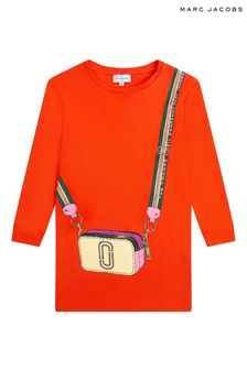 Marc Jacobs Orange Handbag Logo Dress (A90453) | €90 - €108