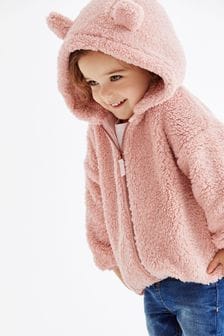 Pink Fleece Zip Through (3mths-7yrs) (A91057) | €20 - €25