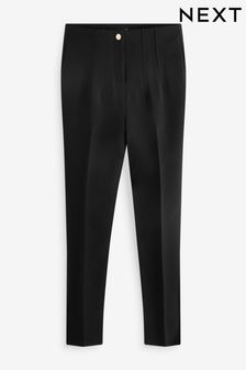 Black Tailored High Waisted Skinny Trousers (A91390) | €37
