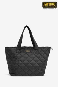 Barbour® International Black Chicane Quilted Tote Bag (A91523) | 78 €