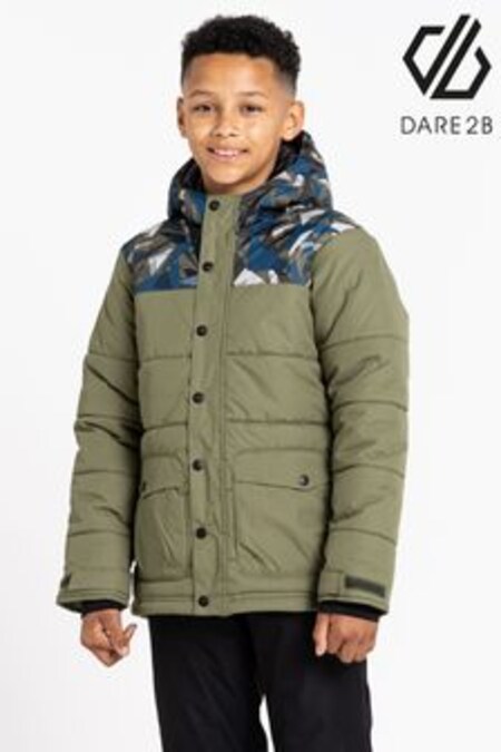Khaki Green Dare 2b x Next Boys Virtuoso Ski Jacket (A91602) | €110