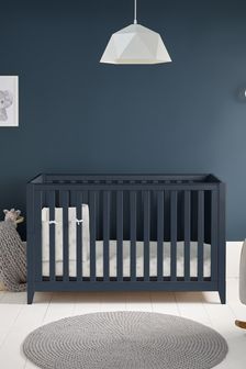 Mamas & Papas Melfi 2 Piece Furniture Set Midnight Blue Cot Bed (A91622) | €1,075
