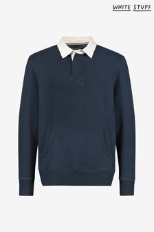 White Stuff Langley Rugby-Sweatshirt, Blau (A91869) | 26 €