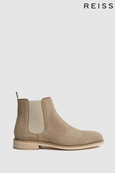 Reiss Stone Tenor Suede Leather Chelsea Boots (A91936) | 266 €