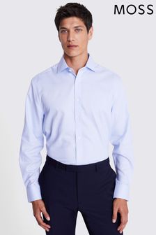 MOSS Single Cuff Dobby Tailored Fit Shirt (A91982) | ₪ 201