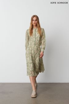 Sofie Schnoor Green Floral Print Dress (A92049) | 175 €