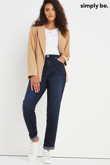 Синие джинсы в винтажном стиле Simply Be Demi (A92345) | €38
