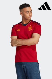 adidas Red Blank World Cup Spain 22 Adult Home Jersey (A93342) | €35
