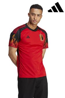 adidas Black Blank World Cup Belgium 22 Adult Home Shirt (A93344) | €35