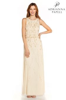 Adrianna Papell Studio Beaded Blouson Gown (A93623) | $235