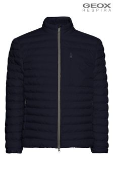 Geox Dennie Mens Short Blue Jacket (A94252) | $324