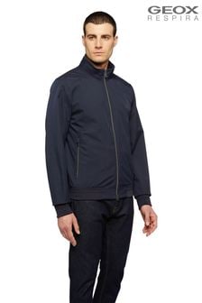 Jachetă stil aviator pentru bărbați Geox Kaven neagră (A94256) | 1,128 LEI
