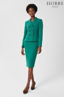חצאית Beatrice בצבע ירוק של Hobbs (A94882) | ‏601 ₪