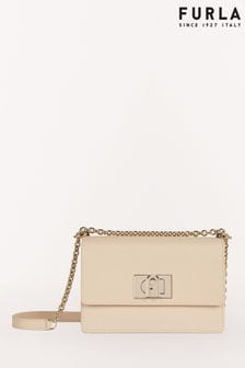 Furla Pink 1927 Leather Mini Crossbody Bag (A94984) | 191 €