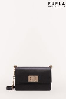 Furla Black 1927 Leather Mini Crossbody Bag (A94985) | 218 €