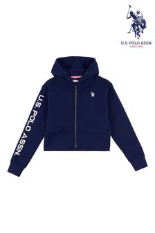 U.S. Polo Assn. Blue Zip Through Hoodie (A95036) | €37 - €53