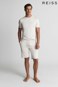 Reiss Winter White Hunt Drawcord Jersey Shorts (A95160) | 91 €
