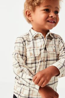 Kleding Jongenskleding Tops & T-shirts Overhemden en buttondowns Jongens Geometrische Kurta Pyjama 