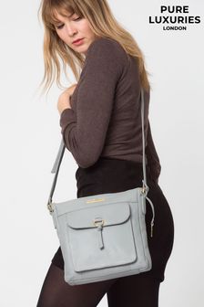 Pure Luxuries London Holbroke Leather Shoulder Bag (A95295) | $89