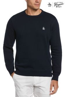 Original Penguin Sticker Pete Crew Neck Sweatshirt (A95328) | $103