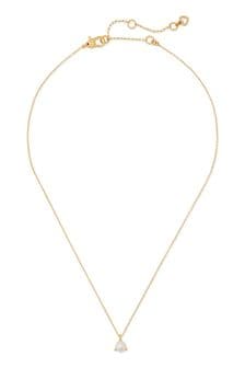 Kate Spade New York Halskette mit drei Perlenanhängern, Goldfarben (A95408) | 77 €