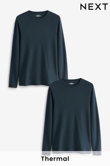 2 Pack Navy Blue Long Sleeve Top Thermal (A96296) | $51