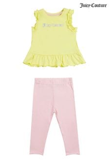 Juicy Couture Frill T-Shirt and Legging Set (A96324) | ₪ 116