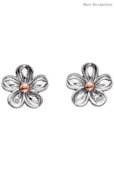 Hot Diamonds Silver Forget Me Not Earrings (A96572) | 77 €