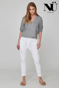 NÜ Denmark White Carmen Trousers (A96644) | €51