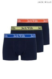 Jack Wills Blue Multi Boxers 3 Pack (A96748) | 27 € - 32 €