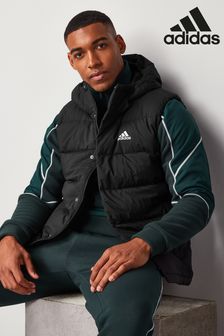 adidas Black Terrex Helionic Hooded Down Vest (A96976) | €156