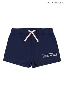 Jack Wills Jogging-Shorts mit Schriftzug, Blau (A97113) | 17 € - 24 €