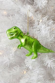 Décoration de Noël en verre dinosaure (A97197) | €8