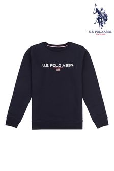 U.S. Polo Assn Blue Sport BB Crew Sweatshirt (A97349) | €17.50 - €25