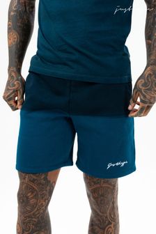Hype. Teal Blue Fade Scribble Shorts (A97493) | ₪ 140