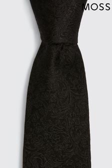 黑色 - Moss花纹涡流领带 (A97687) | NT$1,400