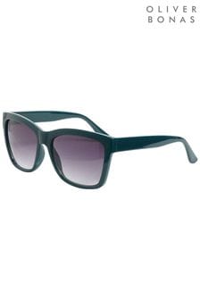 Oliver Bonas Green Wayfarer Green Sunglasses (A98229) | kr312