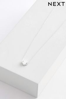Silver Sterling Heart Necklace (A98237) | KRW38,400