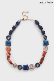 White Stuff Blue Statement Marble Bead Necklace (A98787) | 47 €