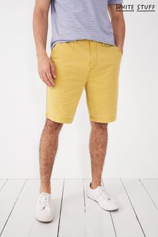 White Stuff Yellow Sutton Organic Chino Shorts (A98803) | $99