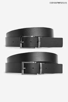Emporio Armani Black Leather Reversable Belt (A99204) | 67 €
