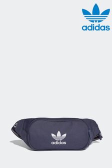 adidas Mens Blue Adicolor Branded Webbing Waist Bag (A99543) | ₪ 102