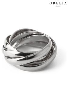 Silber - Orelia London Ineinandergreifende Ringe (A99981) | 27 €