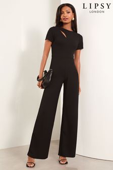 Lipsy black jumpsuit top