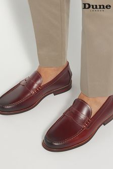 Dune burgundy shoes on sale