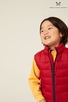 Red boys gilet clearance